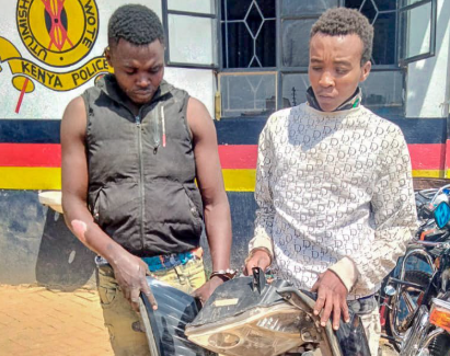 A file photo of the motor vehicle parts theft suspects.